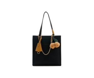 Seidenfelt Lyby Bolsa de hombro 31 cm negro