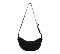 SEIDENFELT MANUFAKTUR bolso bandolera bolso de hombro Hetta Halfmoon Bag Black negro