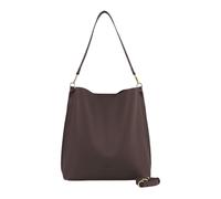 SEIDENFELT MANUFAKTUR bolso bandolera bolso de hombro Nelma Hobo Bag Dark Brown marrón oscuro