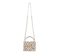 SEIDENFELT MANUFAKTUR bolso bandolera bolso de hombro Roros Colour Dotty Dalmatian beige