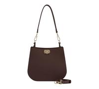 SEIDENFELT MANUFAKTUR bolso bandolera Nelma Midi Hobo Bag Dark Brown marrón oscuro