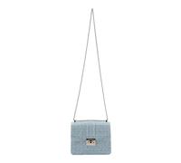 SEIDENFELT MANUFAKTUR bolso de noche Roros Bag Sea Blue Tweed