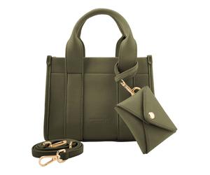 SEIDENFELT MANUFAKTUR bolso Meloy Mini Tote Olive