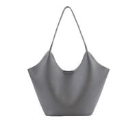 SEIDENFELT MANUFAKTUR bolso shopper Nelma Tulip Shopper Light Grey gris