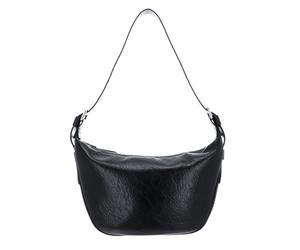 SEIDENFELT MANUFAKTUR Liinaja Hobo Bag Glossy Black