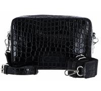 SEIDENFELT MANUFAKTUR Nesna Camera Bag Croco Print Black