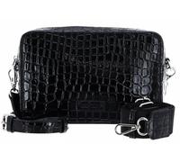 SEIDENFELT MANUFAKTUR Nesna Camera Bag Croco Print Black