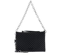 SEIDENFELT MANUFAKTUR Shoulderbag Black With Tiny Rivets