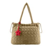 SEIDENFELT MANUFAKTUR Vaala Shopper Desert Taube