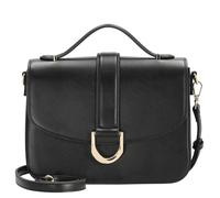Seidenfelt Nellim - Bolso de mano 25.5 cm (black/gold)