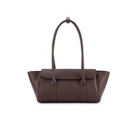 Seidenfelt Nelma Bolsa de hombro 40 cm marrón