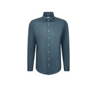 Seidensticker 643510 Slim Fit Manga Larga Camisa de Negocios, 45, Verde, 45