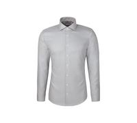 Seidensticker 645657 Slim Fit Manga Larga Camisa de Negocios, 45, Verde, 45