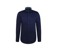 Seidensticker 849540 Slim Fit Manga Larga Camisa de Negocios, 41, Azul, 41