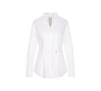 Seidensticker Blusa Cuello Copa Manga Larga Slim fit Uni sin Plancha, Blanco (weiß 1), 38 para Mujer