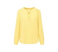 Seidensticker Blusa de Manga Larga para Mujer, Color Amarillo, Talla 34, Amarillo, 36