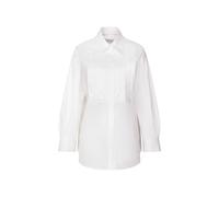 Seidensticker Blusa de Manga Larga para Mujer, Corte Regular, 100% algodón, Blanco, 46