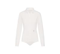 Seidensticker Blusa para Mujer - Camisa - Blusa bodybluse - sin Planchado - Slim Fit - Manga Larga - Uni - Elástica, Blanco (080620), 34