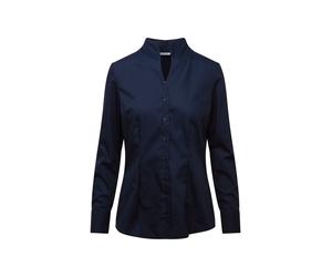 SEIDENSTICKER Blusa 'Schwarze Rose' azul oscuro S azul oscuro