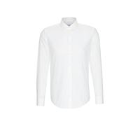 Seidensticker Business Hemd Slim Fit Bügelfrei Kent Langarm, Camisa para Hombre, Beige (Ecru), 37