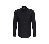 SEIDENSTICKER Camisa de negocios negro 44 negro