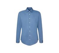 Seidensticker Camisa Casual para Hombre, Azul, 38