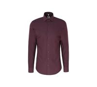 Seidensticker Camisa de Franela para Hombre, Morado, 42