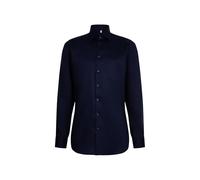Seidensticker Camisa de Manga Larga para Hombre, Azul, 42