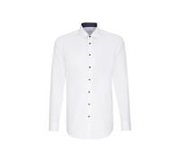 Seidensticker Herren Business Hemd Shaped Fit Camisa Hombre, Blanco (White 01), 44 (Talla del Fabricante: 44)