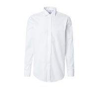 Seidensticker Splendesto, Camisa para Hombre, Blanco (01 weiß), 42 cm