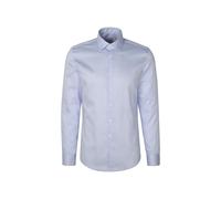 Seidensticker Camisa de Negocios para Hombre, Azul, 43
