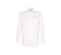 Seidensticker Camisa de Negocios para Hombre, Blanca, 18, Blanco, 18