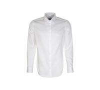 Seidensticker Camisa de Negocios para Hombre, Blanco, 48