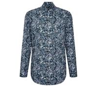 Seidensticker Camisa de Negocios para Hombre, Corte cómodo, fácil de Planchar, Cuello Kent, Manga Larga, 100% algodón, Turquesa, 51