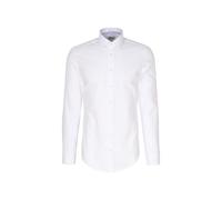 Seidensticker Camisa de Negocios para Hombre - X-Slim Fit - No Necesita Planchado - Cuello Kent - Manga Larga - 100% algodón, Blanco, 38