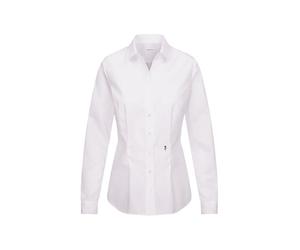 Seidensticker Damen Bluse - Bügelfreie Blusa Mujer, Blanco, 44