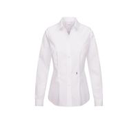Seidensticker Hemdbluse Langarm Slim Fit Uni Bügelfrei Blusa Mujer, Blanco, 36