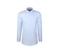 Seidensticker Herren Business Hemd Camisa, Azul, 42 Hombres