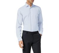 Seidensticker Herren Business Hemd Shaped Fit - Bügelfreies Camisa, Azul (Hellblau 11), 40 (Talla del Fabricante: 38) para Hombre