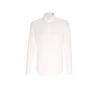 Seidensticker Herren Business Hemd Shaped Fit - Bügelfreies Camisa Hombre, Blanco (White 01), 43