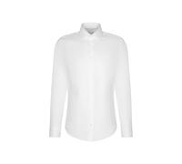 Seidensticker Herren Business Hemd Shaped Fit - Bügelfreies Camisa Hombre, Blanco (White 011), 39