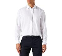 Seidensticker Hombre Business Hemd Camisa, Blanco, 47