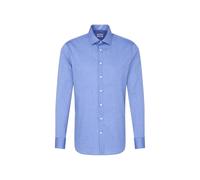 Seidensticker Kent Shaped Fit Business Shirt, Azul (Medium Blue 14), 44 para Hombre