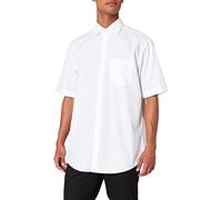 Seidensticker Men Comfort Camisa de Oficina, Blanco (312421), 48 para Hombre
