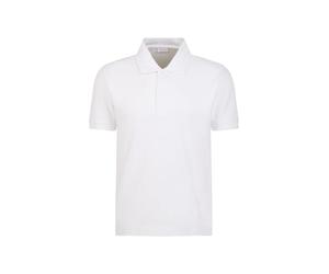 Seidensticker Men Regular Pullover Polos Camisa de Polo, Blanco (199530), M para Hombre