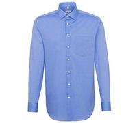 Seidensticker Negocios Hombre Camisa Manga Larga sin Planchado Pecho Regular 38-