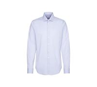 Seidensticker Shaped Bügelfrei Kent Extra Langer Arm Camisa, Azul Claro, 40 para Hombre