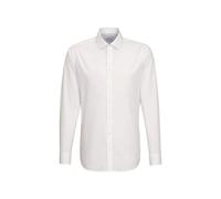 Seidensticker Shaped Bügelfrei Kent Langarm, Camisa para Hombre, Blanco (Weiß/1.021), 41