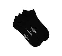 Seidensticker Sneaker Socken, Calcetines Hombre, Schwarz, Schwarz