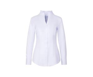 Seidensticker Women Slim Longsleeve Cotton Blusas, Bleu(080644), 34 para Mujer